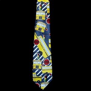 UMO LORENZO “ School Bus & Traffic Signal “ Tie